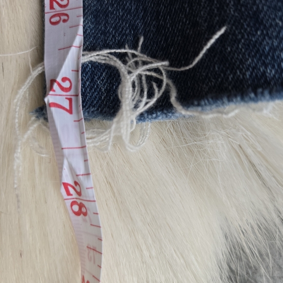 EUC Madewell Cropped Raw Hem The Perfect Vintage Denim Jean Size 26 - Picture 8 of 8